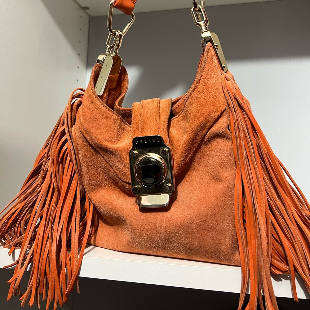 CELINE FRINGE BAG VINTAGE